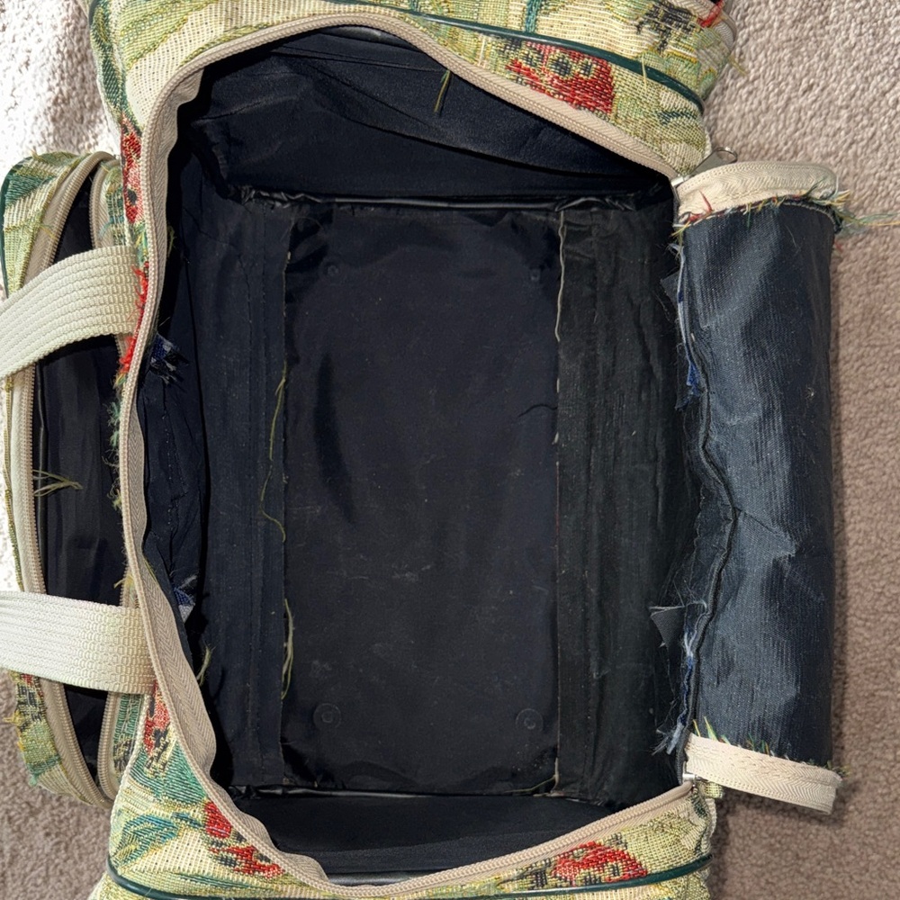Ladybug Patterned Travel Weekender Bag/Tote - Picture 14 of 16